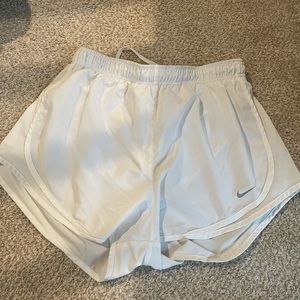White Nike Shorts